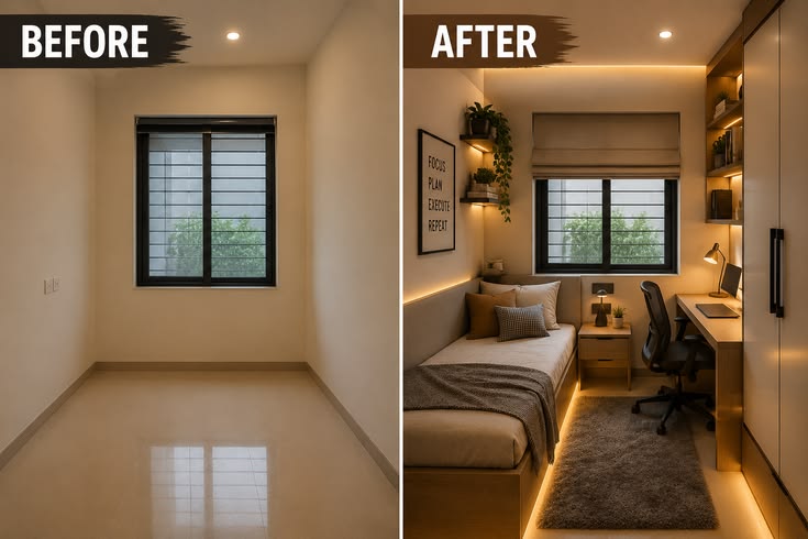 Bedroom Transformation 9